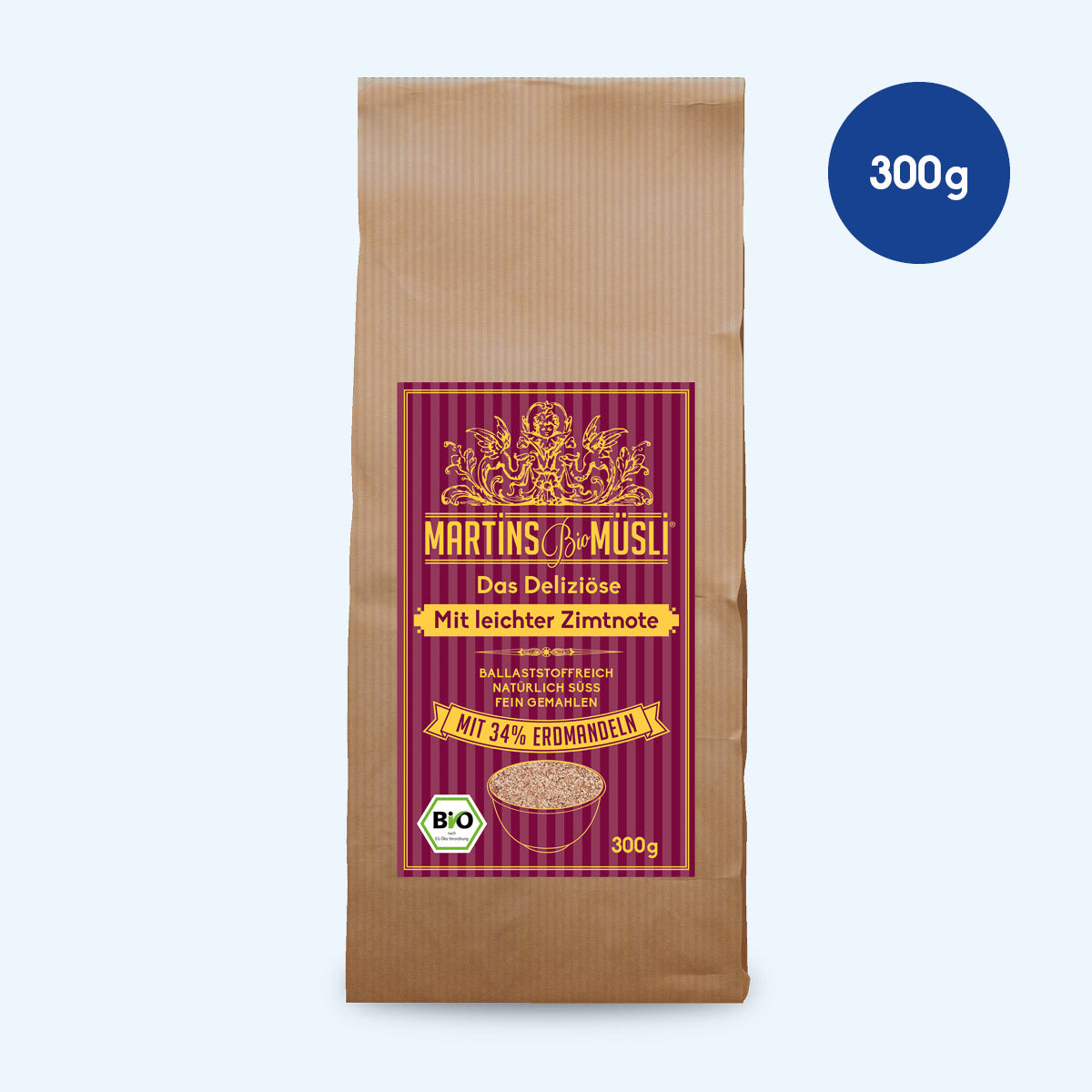 gesundes Bio Zimt Müsli 'das Deliziöse' - 300g